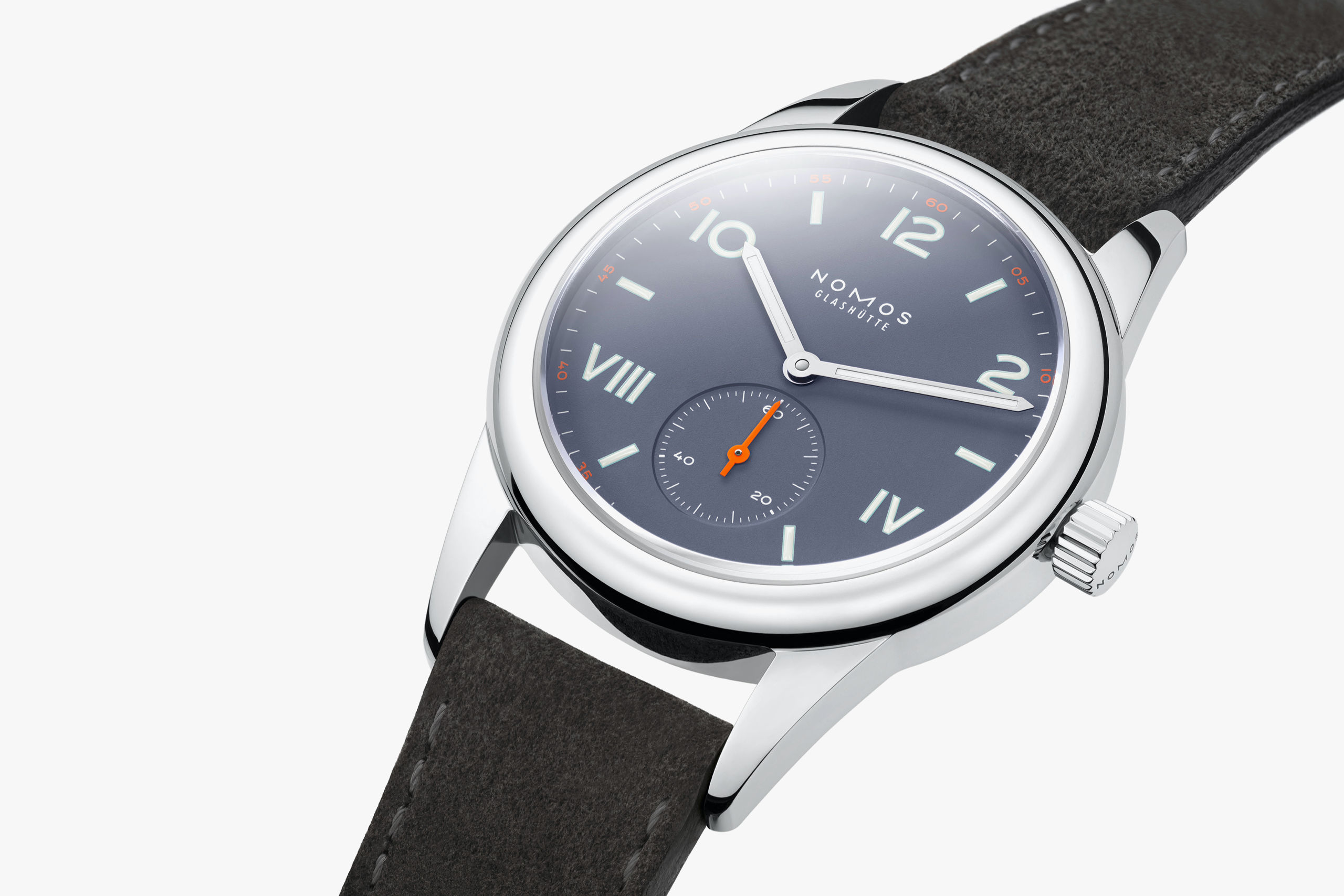Men's watch / unisex NOMOS GLASHÜTTE, Club Campus Blue Purple / 36mm, SKU: 713 | watchphilosophy.co.uk