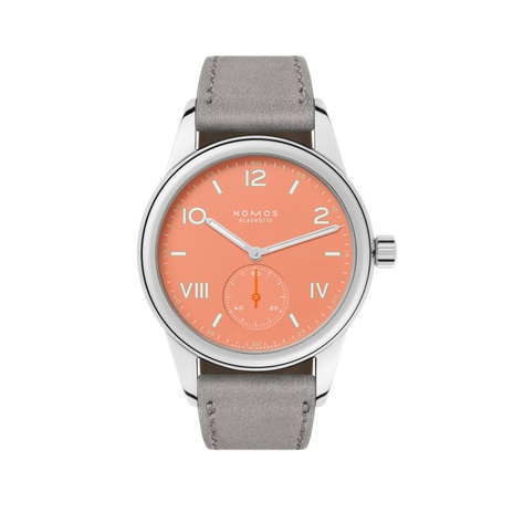 Men's watch / unisex NOMOS GLASHÜTTE, Club Campus Cream Coral / 36mm, SKU: 714.GB | watchphilosophy.co.uk