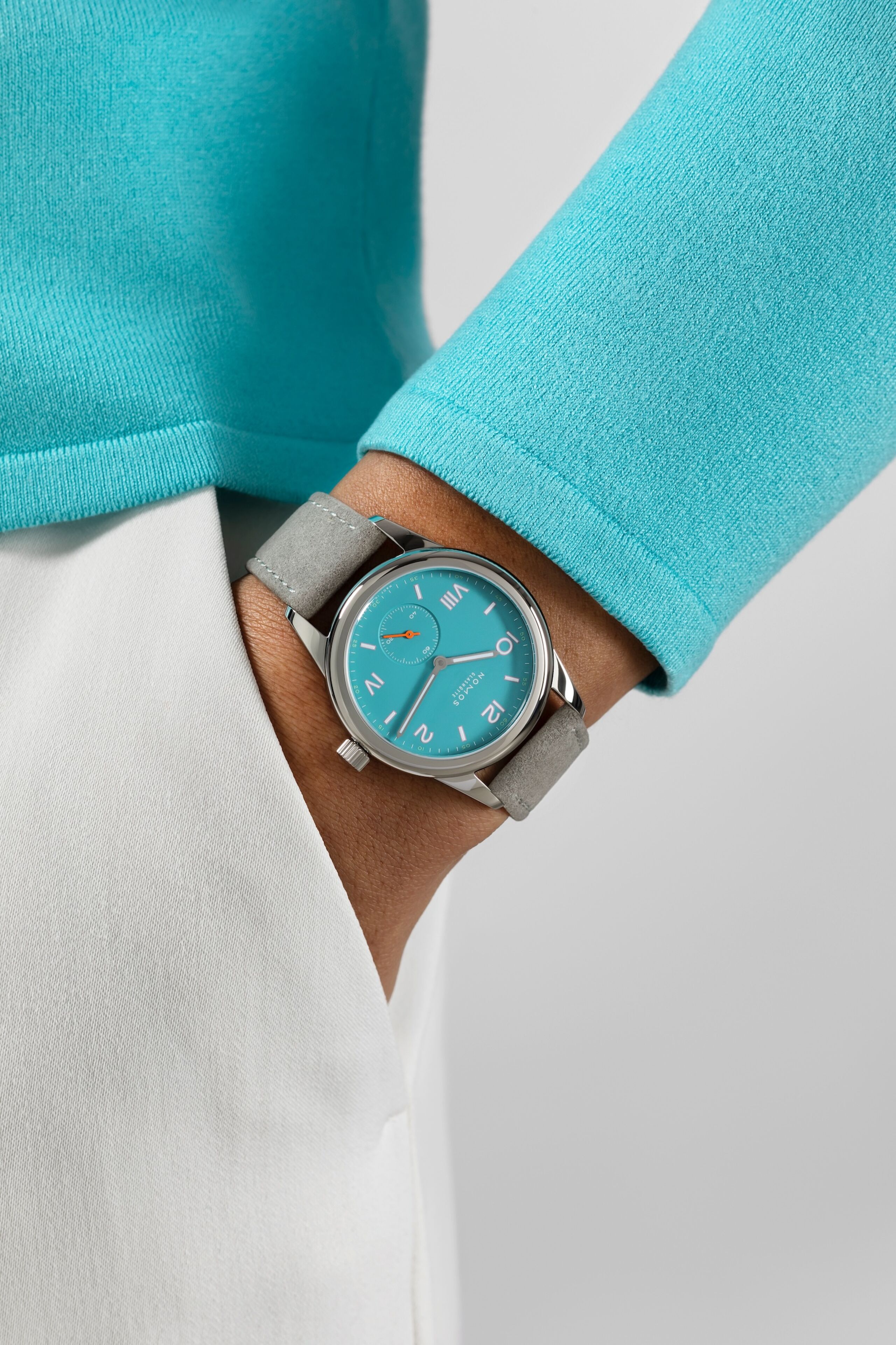 Ladies' watch NOMOS GLASHÜTTE, Club Campus Endless Blue / 36mm, SKU: 717 | watchphilosophy.co.uk