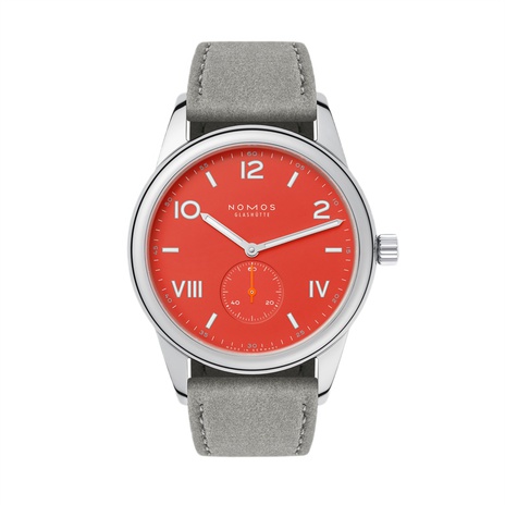 Men's watch / unisex NOMOS GLASHÜTTE, Club Campus 38 Nonstop Red / 38.50mm, SKU: 723.GB | watchphilosophy.co.uk