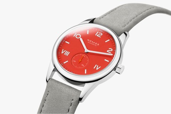 Men's watch / unisex NOMOS GLASHÜTTE, Club Campus 38 Nonstop Red / 38.50mm, SKU: 723.GB | watchphilosophy.co.uk