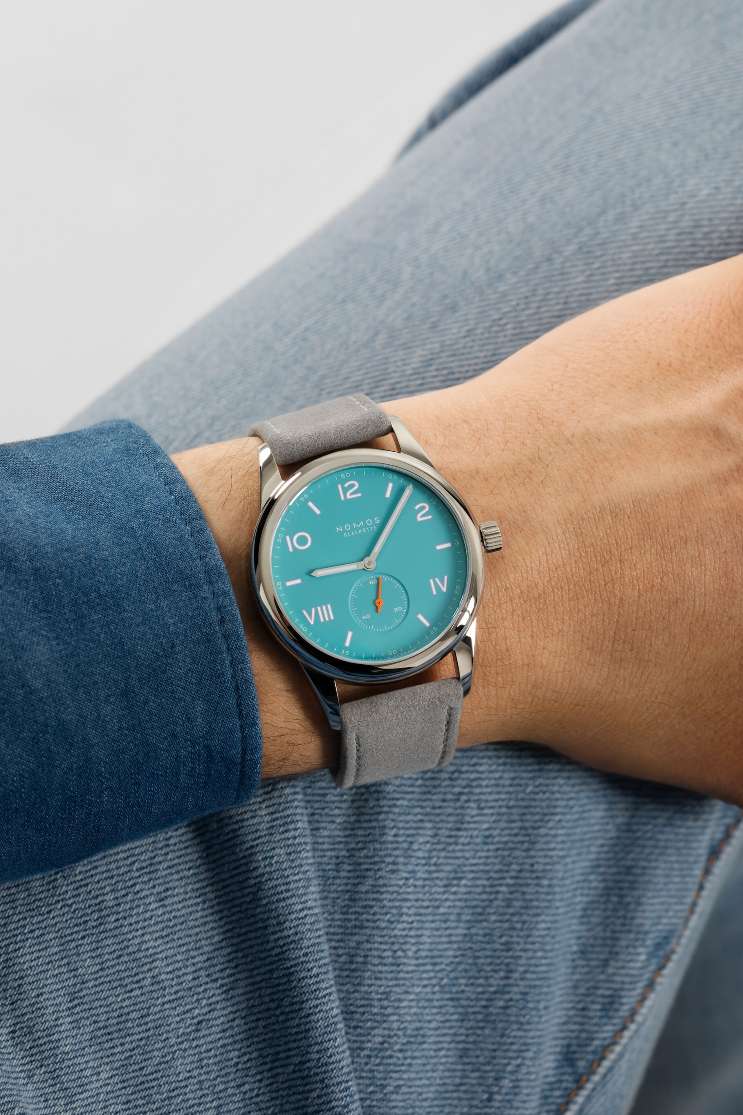 Men's watch / unisex NOMOS GLASHÜTTE, Club Campus 38 Endless Blue / 38.50mm, SKU: 724 | watchphilosophy.co.uk