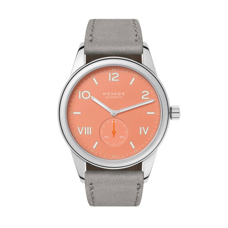 Men's watch / unisex NOMOS GLASHÜTTE, Club Campus 38 Cream Coral / 38.50mm, SKU: 725 | watchphilosophy.co.uk