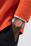 Men's watch / unisex NOMOS GLASHÜTTE, Club Campus 38 Cream Coral / 38.50mm, SKU: 725 | watchphilosophy.co.uk
