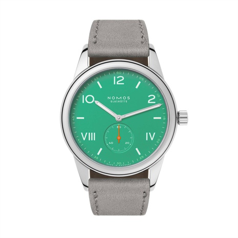 Men's watch / unisex NOMOS GLASHÜTTE, Club Campus 38 Electric Green / 38.50mm, SKU: 726 | watchphilosophy.co.uk