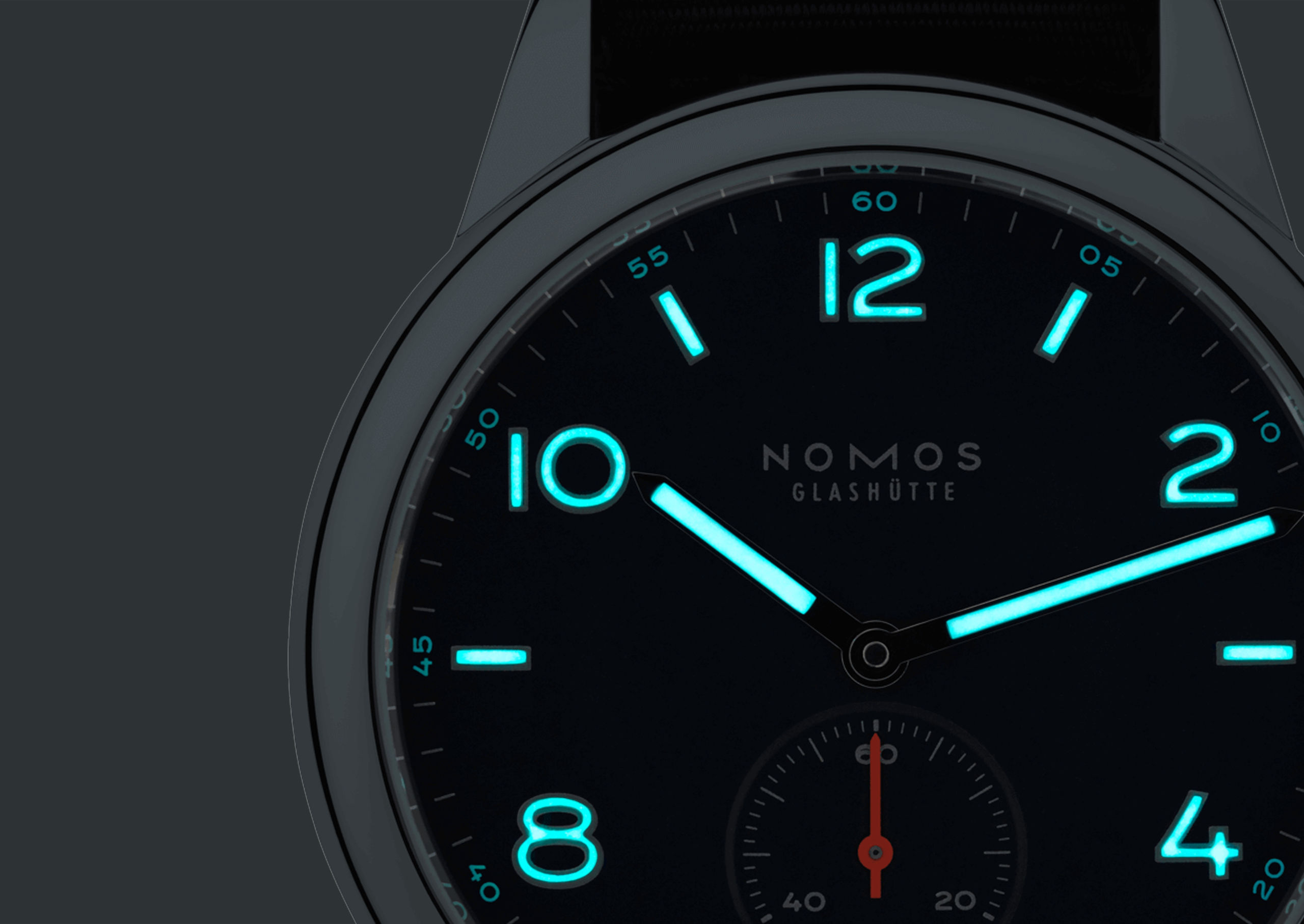 Ladies' watch NOMOS GLASHÜTTE, Club Neomatik Atlantic / 37mm, SKU: 741 | watchphilosophy.co.uk