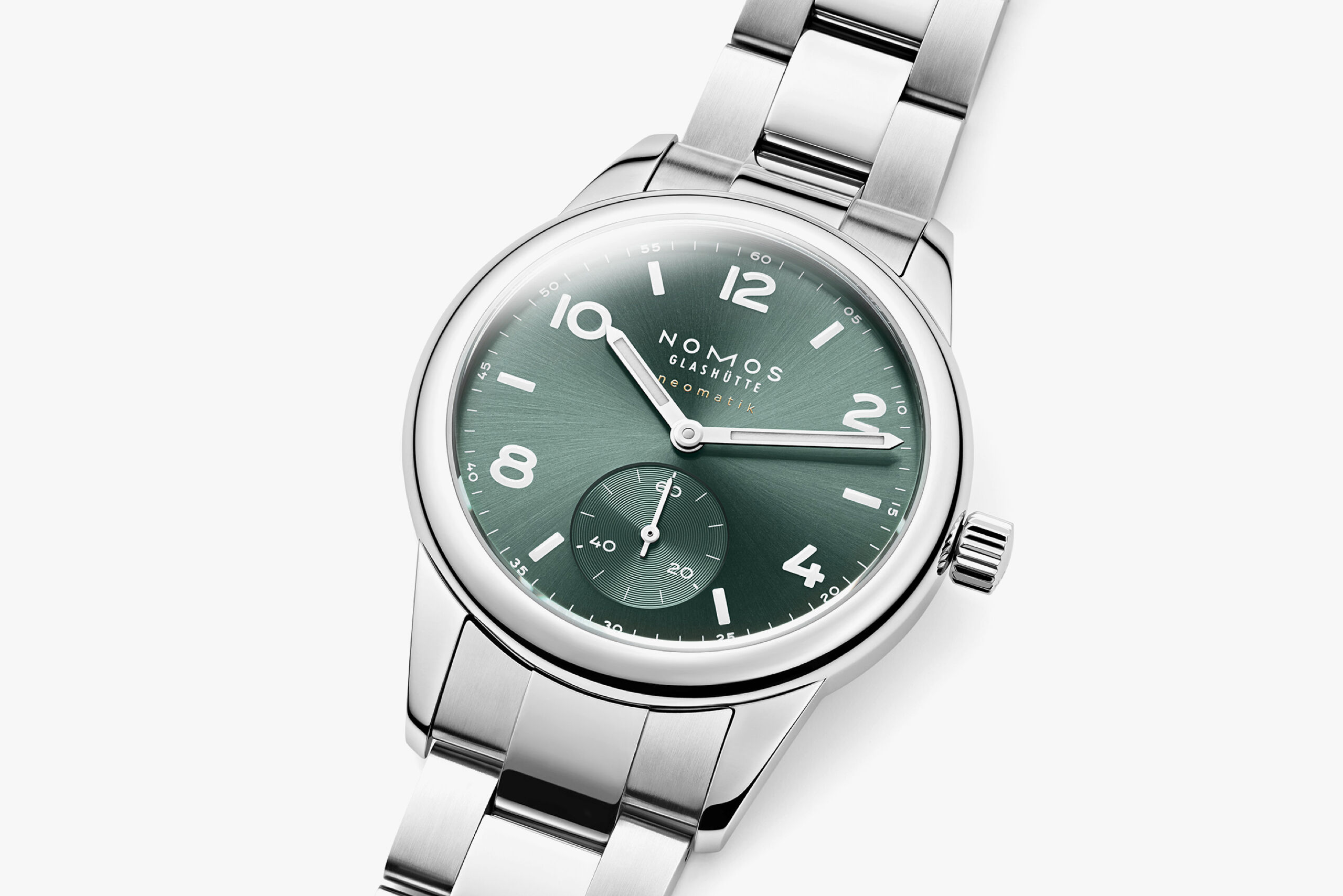 Men's watch / unisex NOMOS GLASHÜTTE, Club Sport Neomatik Petrol / 37mm, SKU: 746 | watchphilosophy.co.uk