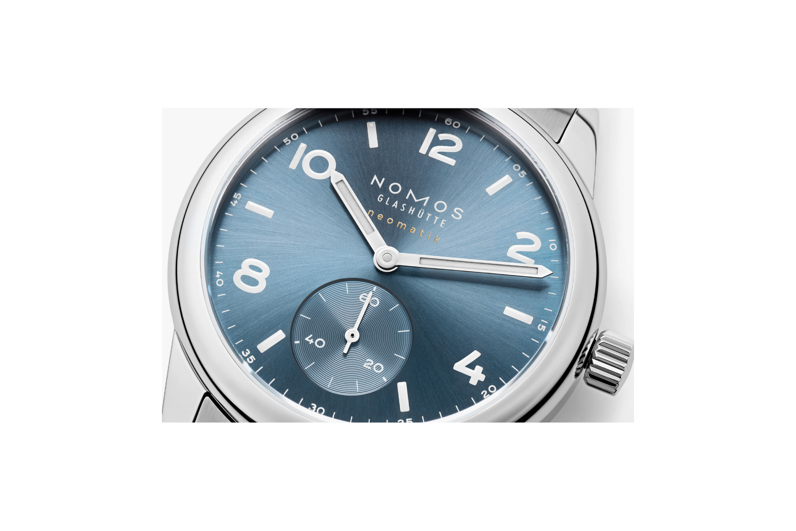 Men's watch / unisex NOMOS GLASHÜTTE, Club Sport Neomatik Polar / 37mm, SKU: 750 | watchphilosophy.co.uk