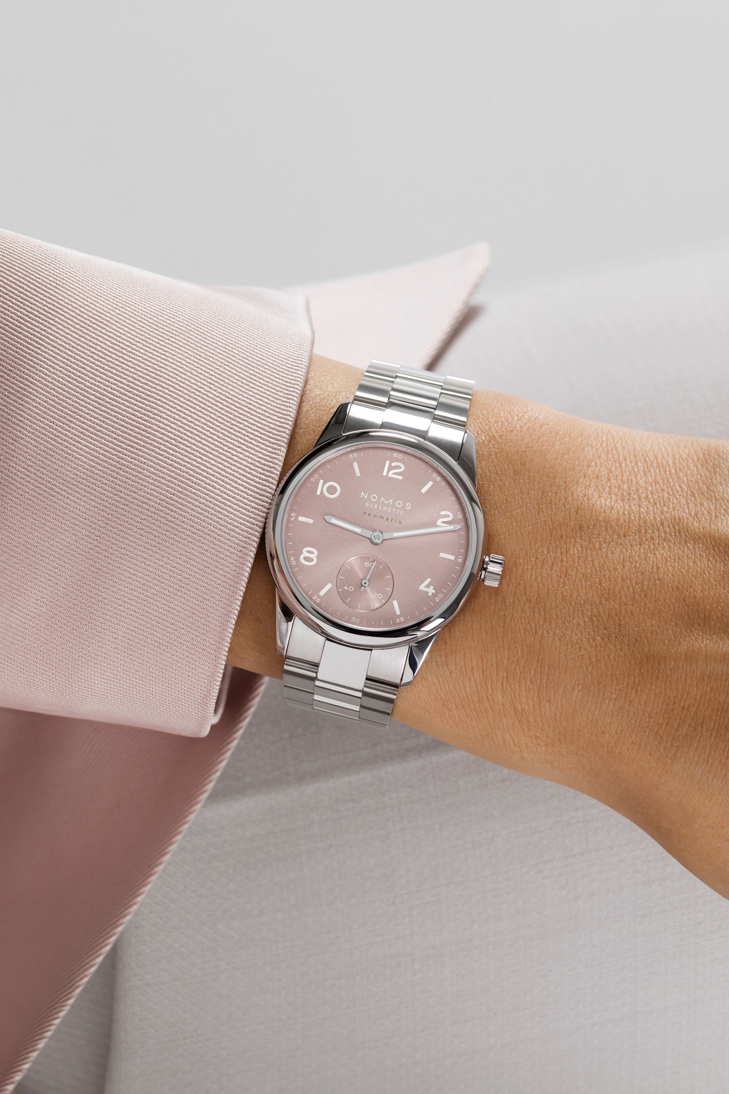 Ladies' watch NOMOS GLASHÜTTE, Club Sport Neomatik 34 Rosé / 34mm, SKU: 756 | watchphilosophy.co.uk