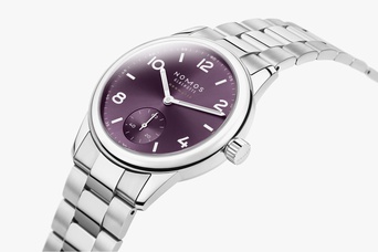 Ladies' watch NOMOS GLASHÜTTE, Club Sport Neomatik 34 Purple / 34mm, SKU: 757.SB | watchphilosophy.co.uk