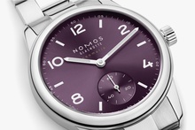 Ladies' watch NOMOS GLASHÜTTE, Club Sport Neomatik 34 Purple / 34mm, SKU: 757.SB | watchphilosophy.co.uk
