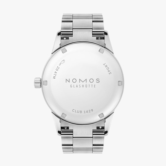 Men's watch / unisex  NOMOS GLASHÜTTE, Club Sport Neomatik 39 Smoke / 39.50mm, SKU: 763 | watchphilosophy.co.uk
