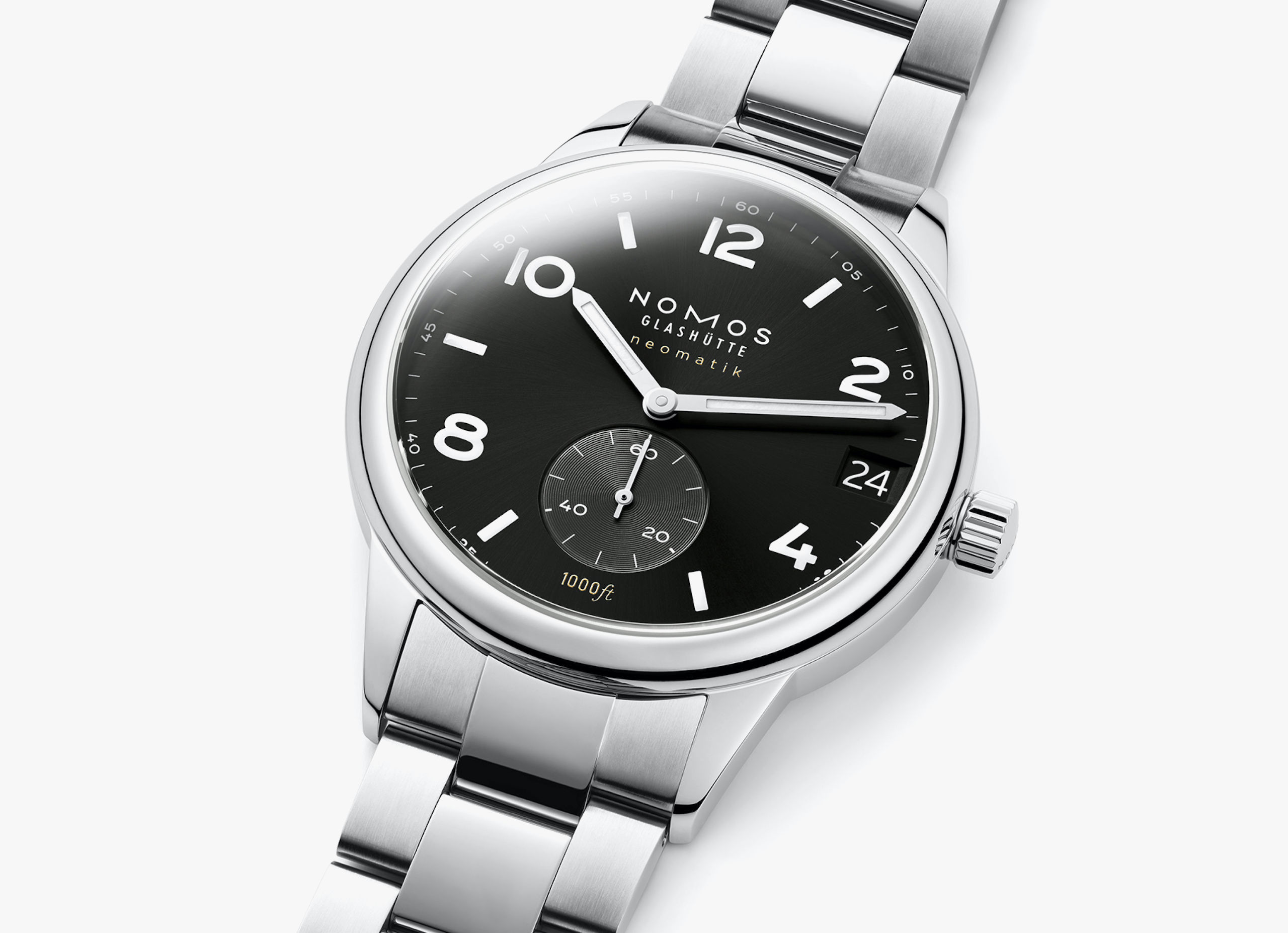 Men's watch / unisex NOMOS GLASHÜTTE, Club Sport Neomatik 42 Date Black / 42mm, SKU: 781 | watchphilosophy.co.uk