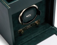 WOLF 1834, British Racing Single Watch Winder With Storage, SKU: 792141 | watchphilosophy.co.uk