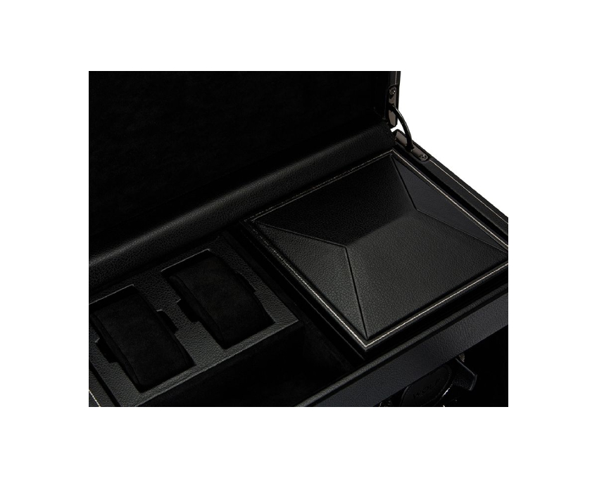 WOLF 1834, British Racing Double Watch Winder With Storage, SKU: 792202 | watchphilosophy.co.uk