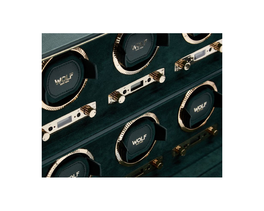 WOLF 1834, British Racing 8pc Watch Winder, SKU: 792541 | watchphilosophy.co.uk