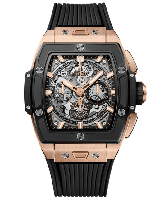 Men's watch / unisex HUBLOT, Spirit Of Big Bang King Gold Ceramic / 42mm, SKU: 642.OM.0180.RX | watchphilosophy.co.uk