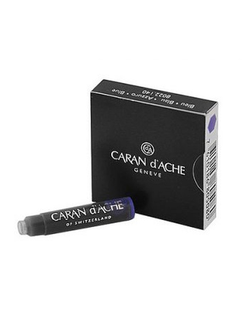 CARAN D’ACHE, Cartridges Blue Fountain Pen, SKU: 8022.140 | watchphilosophy.co.uk
