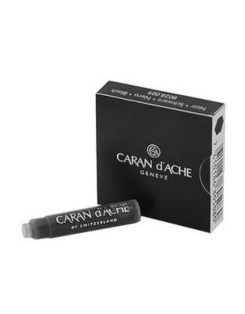 CARAN D’ACHE, Cartridges Black Fountain Pen, SKU: 8028.009 | watchphilosophy.co.uk
