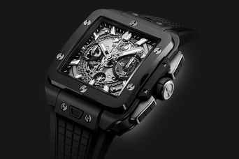 Men's watch / unisex HUBLOT, Square Bang Unico Black Magic / 42mm, SKU: 821.CI.0170.RX | watchphilosophy.co.uk