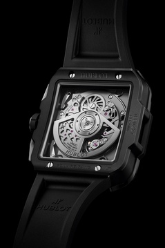Men's watch / unisex HUBLOT, Square Bang Unico Black Magic / 42mm, SKU: 821.CI.0170.RX | watchphilosophy.co.uk