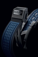 Men's watch / unisex HUBLOT, Square Bang Unico Blue Ceramic / 42mm, SKU: 821.EX.5170.RX | watchphilosophy.co.uk