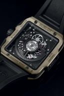 Men's watch / unisex HUBLOT, Square Bang Unico Magic Gold / 42mm, SKU: 821.MX.0130.RX | watchphilosophy.co.uk