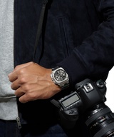 Men's watch / unisex  BELL & ROSS, BR 05 Chrono Black Steel / 42mm, SKU: BR05C-BL-ST/SST | watchphilosophy.co.uk