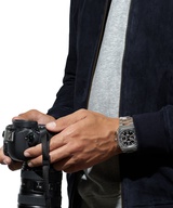 Men's watch / unisex  BELL & ROSS, BR 05 Chrono Black Steel / 42mm, SKU: BR05C-BL-ST/SST | watchphilosophy.co.uk