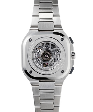 Men's watch / unisex  BELL & ROSS, BR 05 Chrono Blue Steel / 42mm, SKU: BR05C-BU-ST/SST | watchphilosophy.co.uk