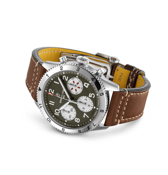 Men's watch / unisex BREITLING, Classic AVI Chronograph Curtiss Warhawk / 42mm, SKU: A233802A1L1X1 | watchphilosophy.co.uk