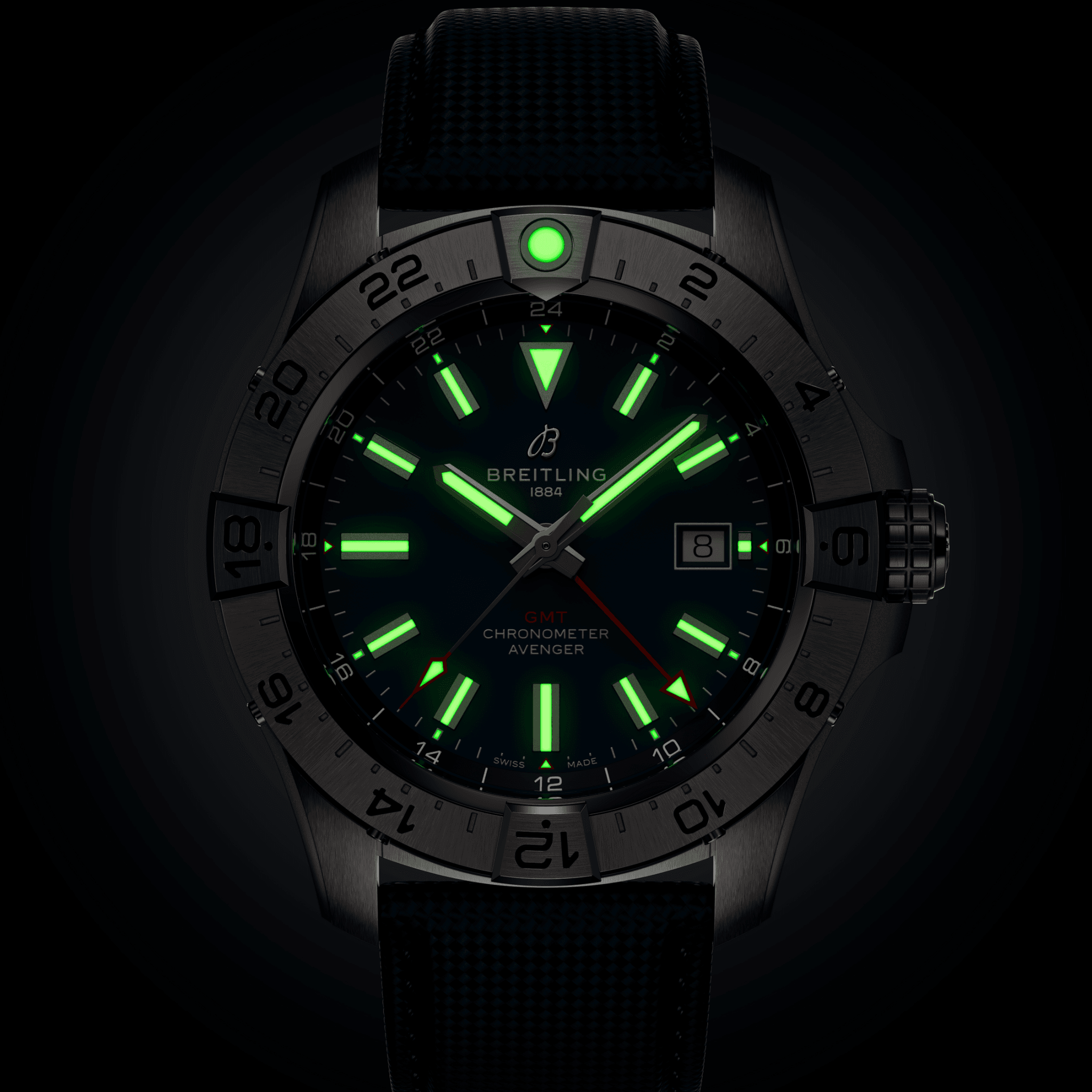 Men's watch / unisex BREITLING, Avenger Automatic GMT / 44mm, SKU: A32320101C1X1 | watchphilosophy.co.uk