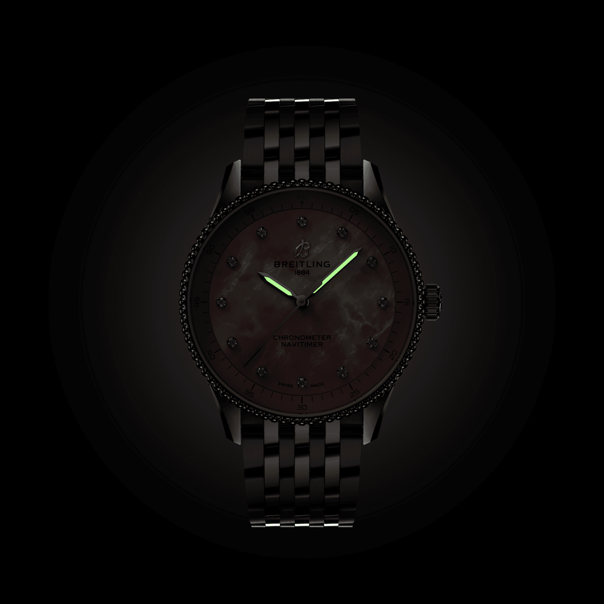 Ladies' watch BREITLING, Navitimer / 32mm, SKU: A77320D91K1A1 | watchphilosophy.co.uk