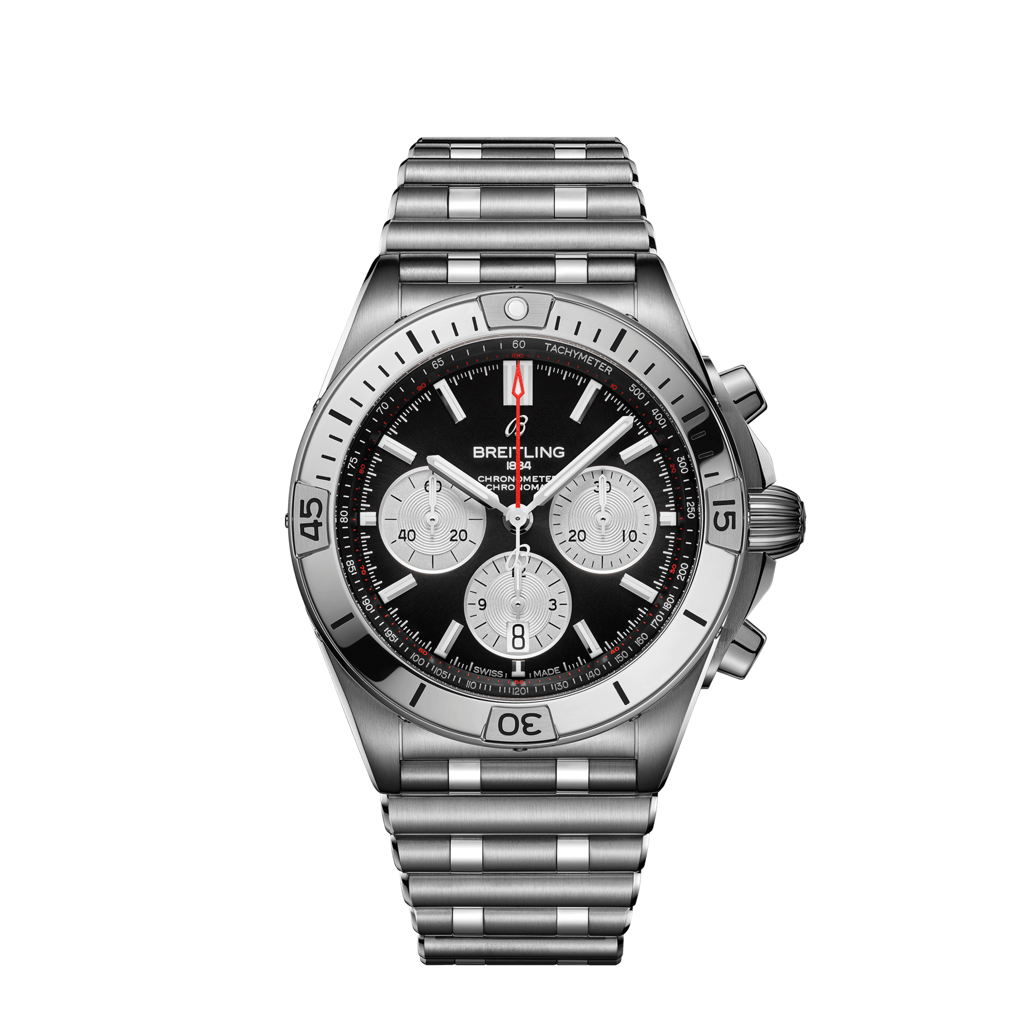 Men's watch / unisex BREITLING, Chronomat B01 / 42mm, SKU: AB0134101B1A1 | watchphilosophy.co.uk