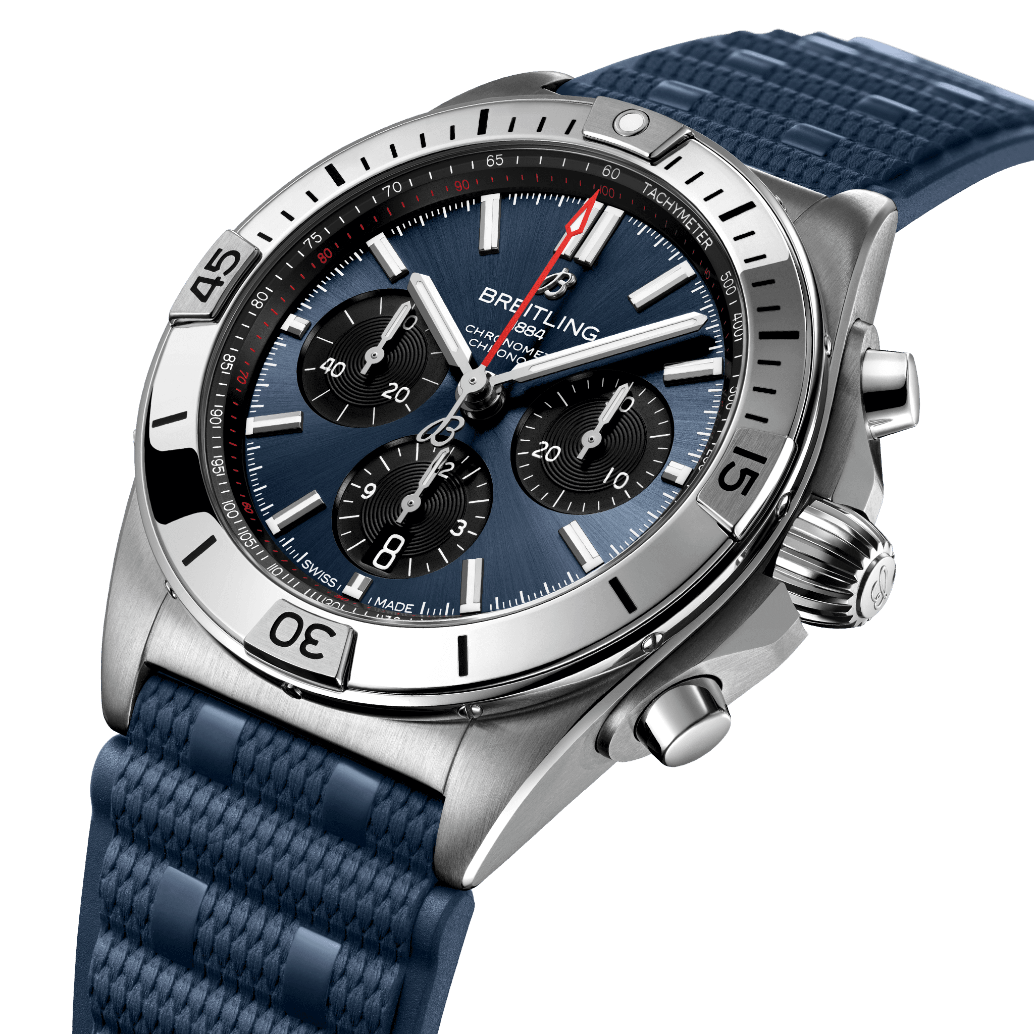 Men's watch / unisex BREITLING, Chronomat B01 / 42mm, SKU: AB0134101C1S1 | watchphilosophy.co.uk