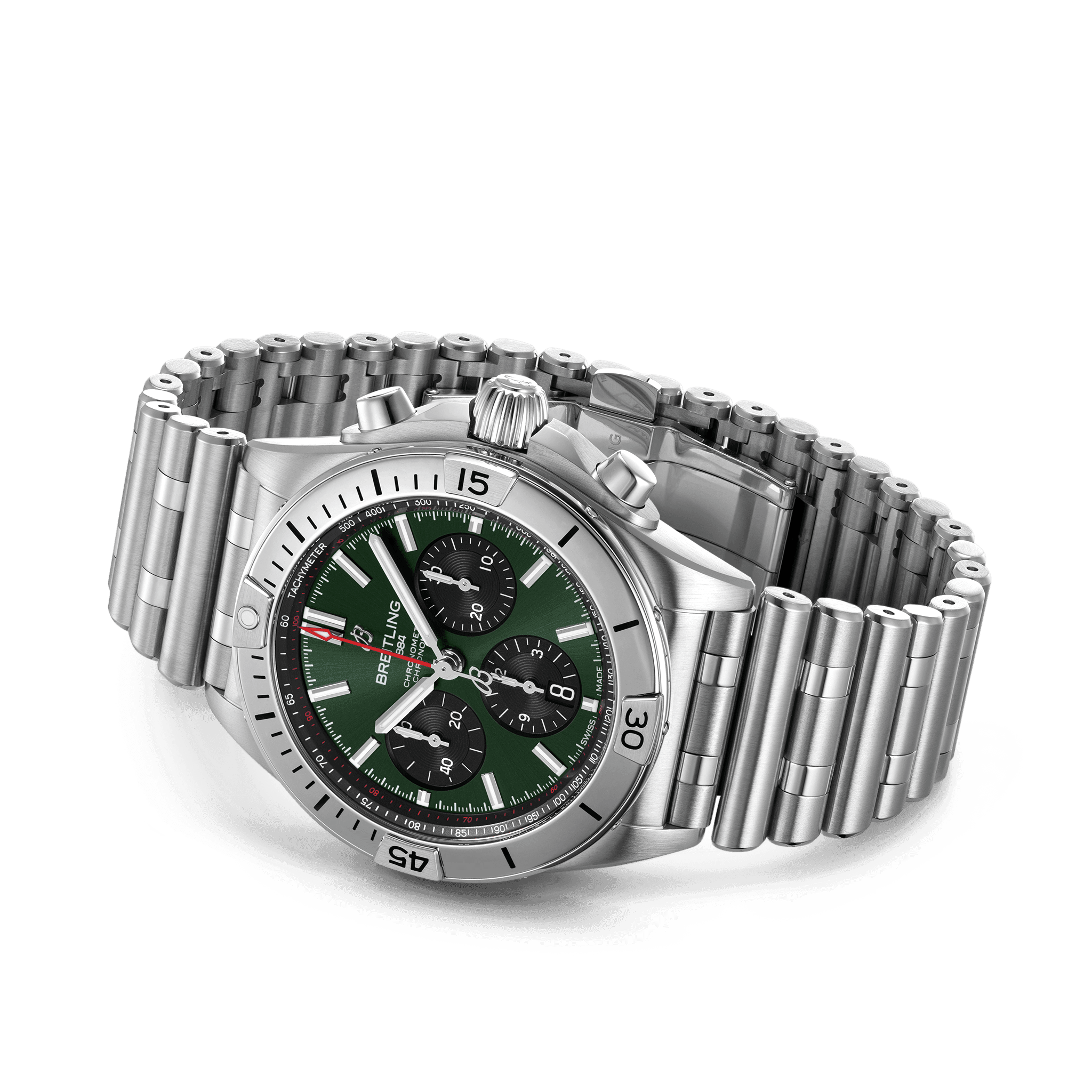 Men's watch / unisex BREITLING, Chronomat B01 / 42mm, SKU: AB0134101L2A1 | watchphilosophy.co.uk