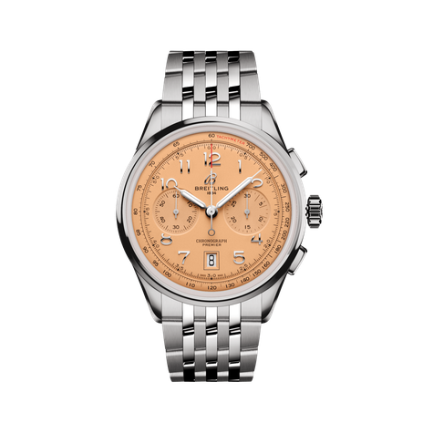 Men's watch / unisex BREITLING, Premier B01 Chronograph / 42mm, SKU: AB0145331K1A1 | watchphilosophy.co.uk