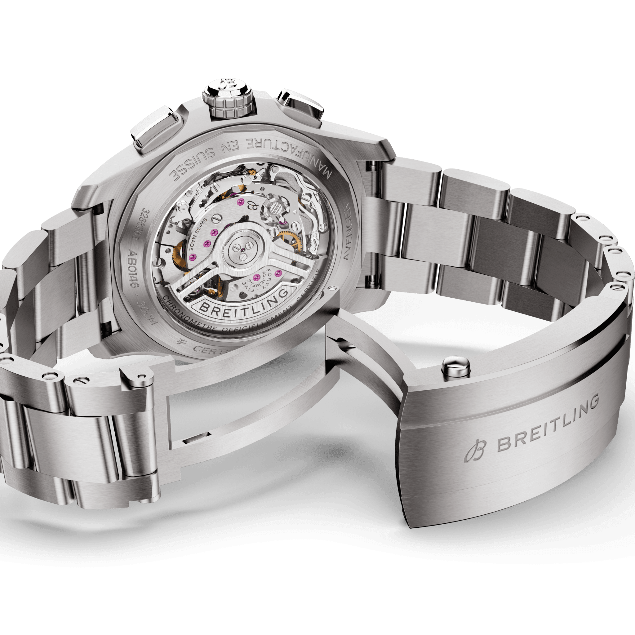 Men's watch / unisex BREITLING, Avenger B01 Chronograph / 42mm, SKU: AB0146101C1A1 | watchphilosophy.co.uk