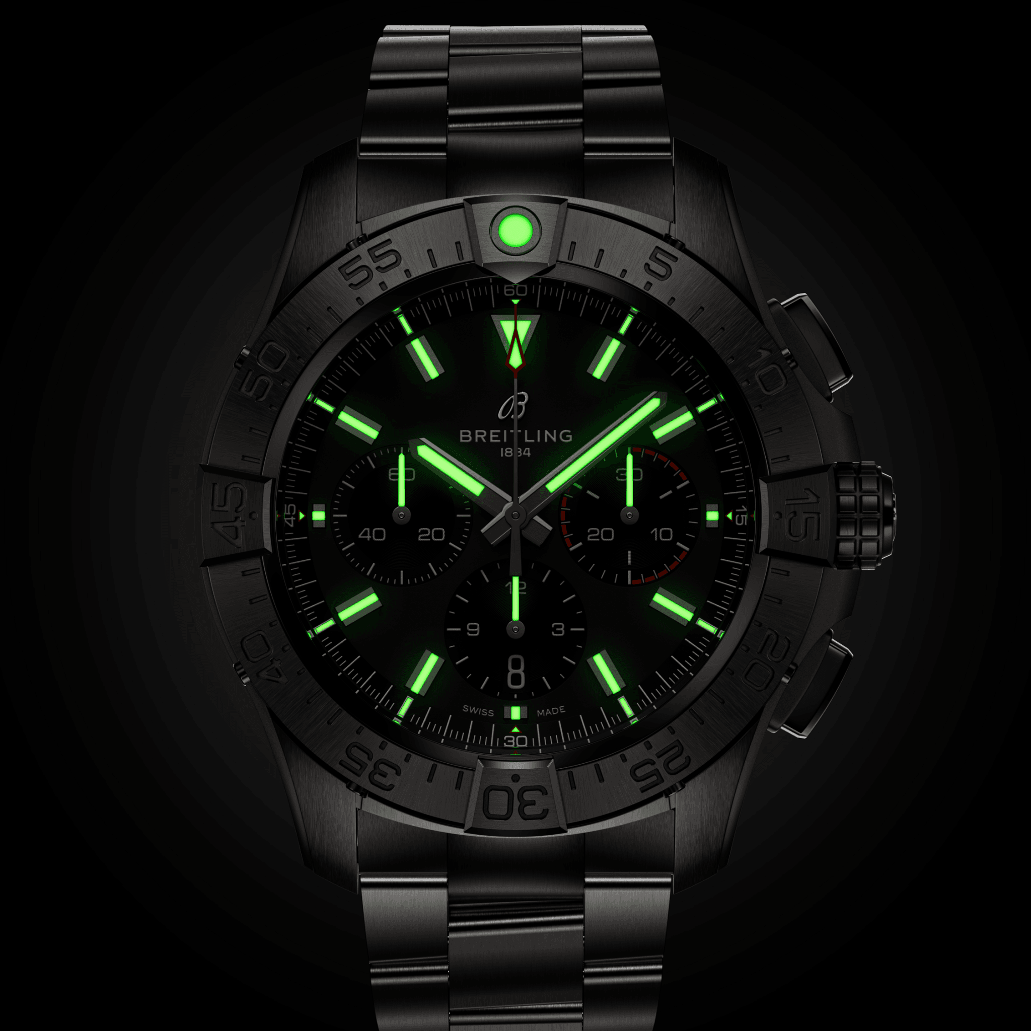 Men's watch / unisex BREITLING, Avenger B01 Chronograph / 44mm, SKU: AB0147101B1A1 | watchphilosophy.co.uk