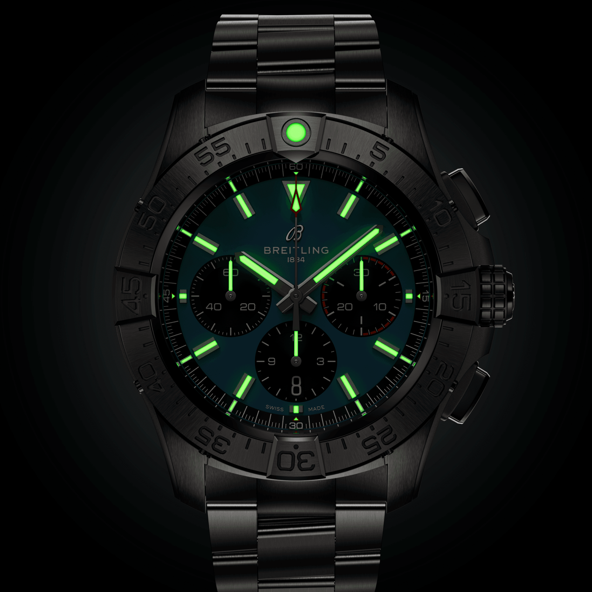 Men's watch / unisex BREITLING, Avenger B01 Chronograph / 44mm, SKU: AB0147101C1A1 | watchphilosophy.co.uk
