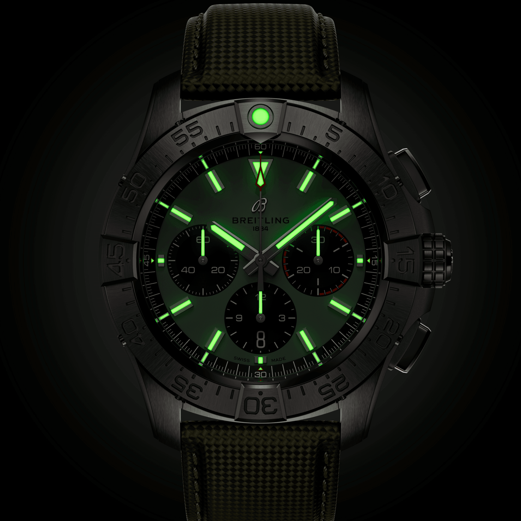 Men's watch / unisex BREITLING, Avenger B01 Chronograph / 44mm, SKU: AB0147101L1X1 | watchphilosophy.co.uk