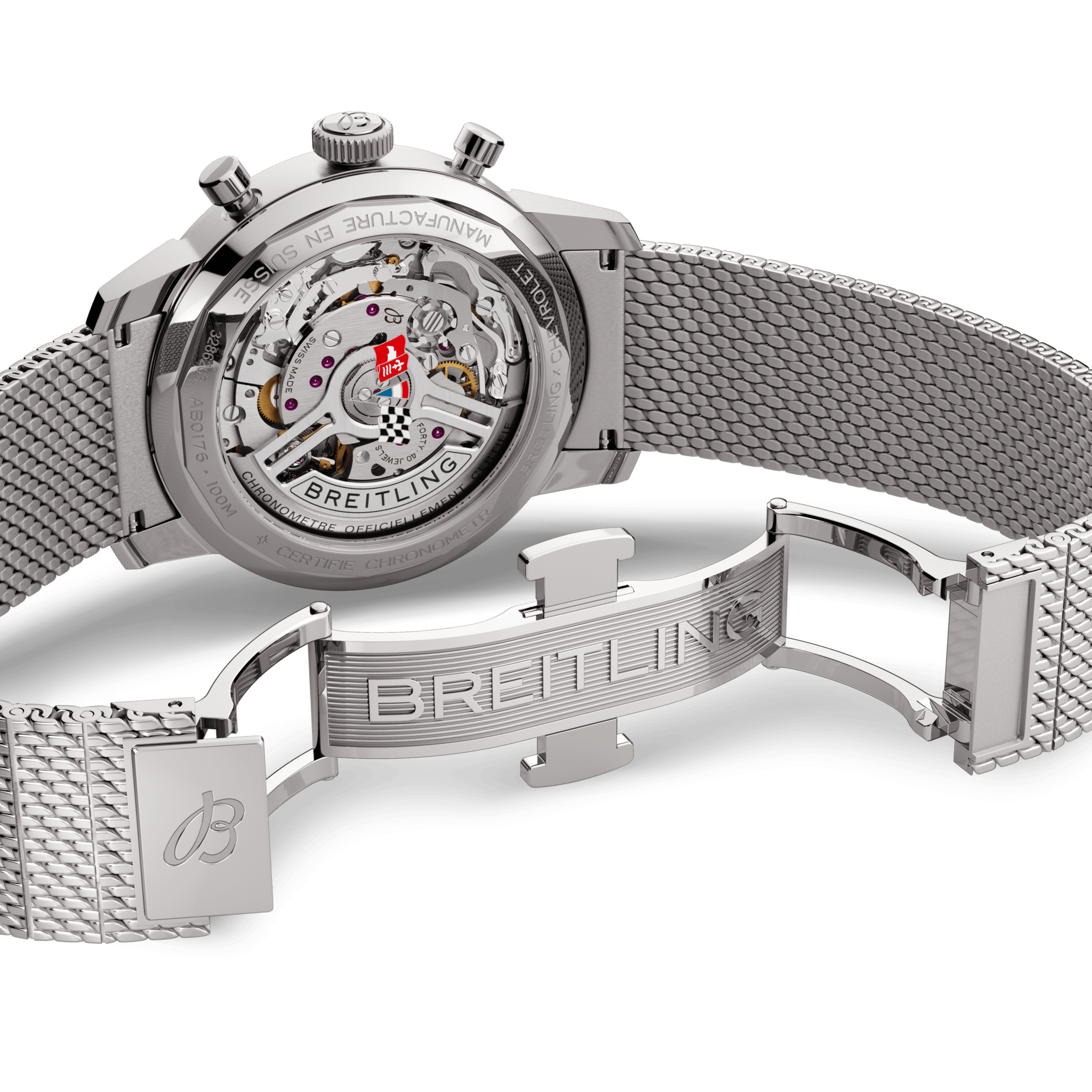Men's watch / unisex BREITLING, Top Time B01 Chevrolet Corvette / 41mm, SKU: AB01761A1K1A1 | watchphilosophy.co.uk