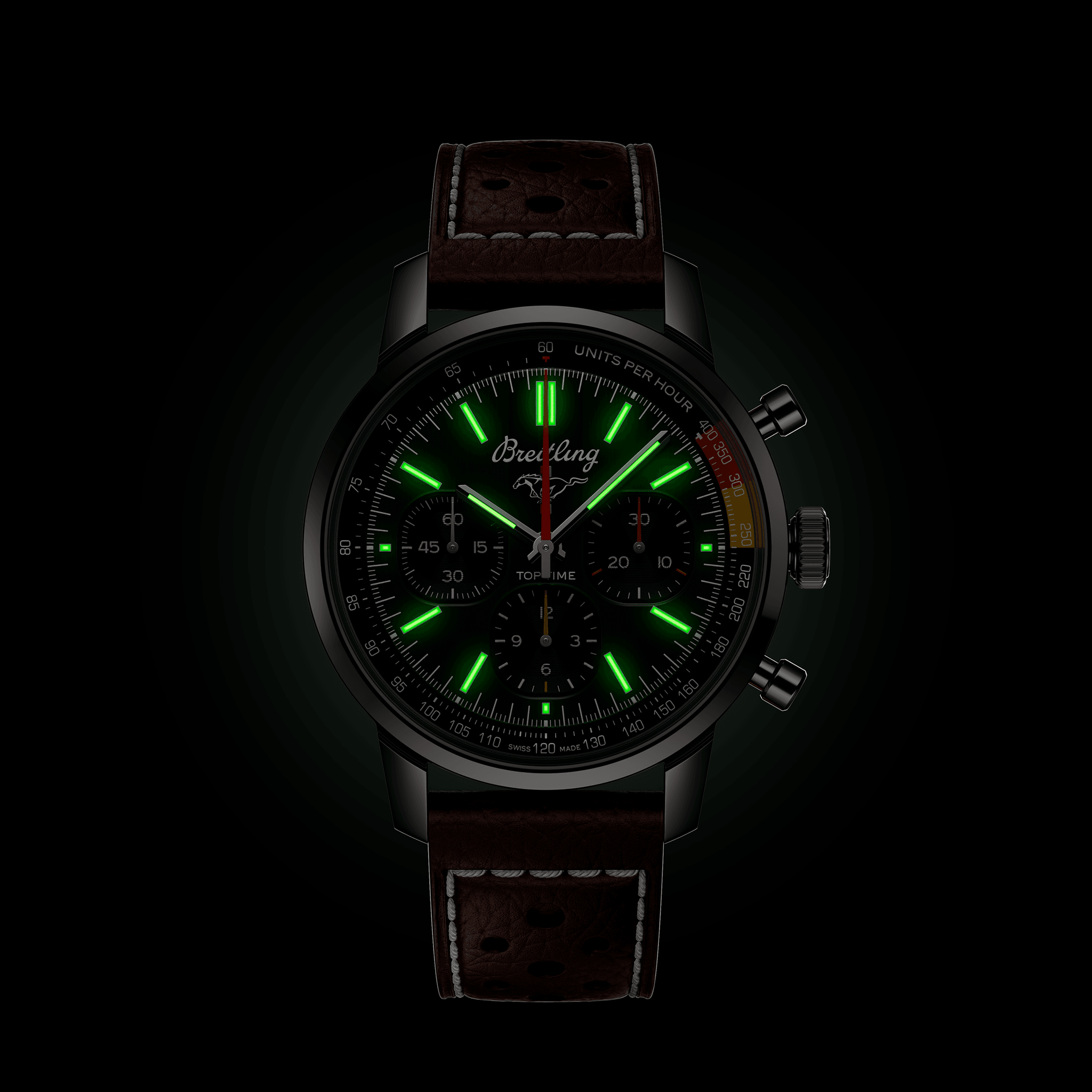 Men's watch / unisex BREITLING, Top Time B01 Ford Mustang / 41mm, SKU: AB01762A1L1X1 | watchphilosophy.co.uk