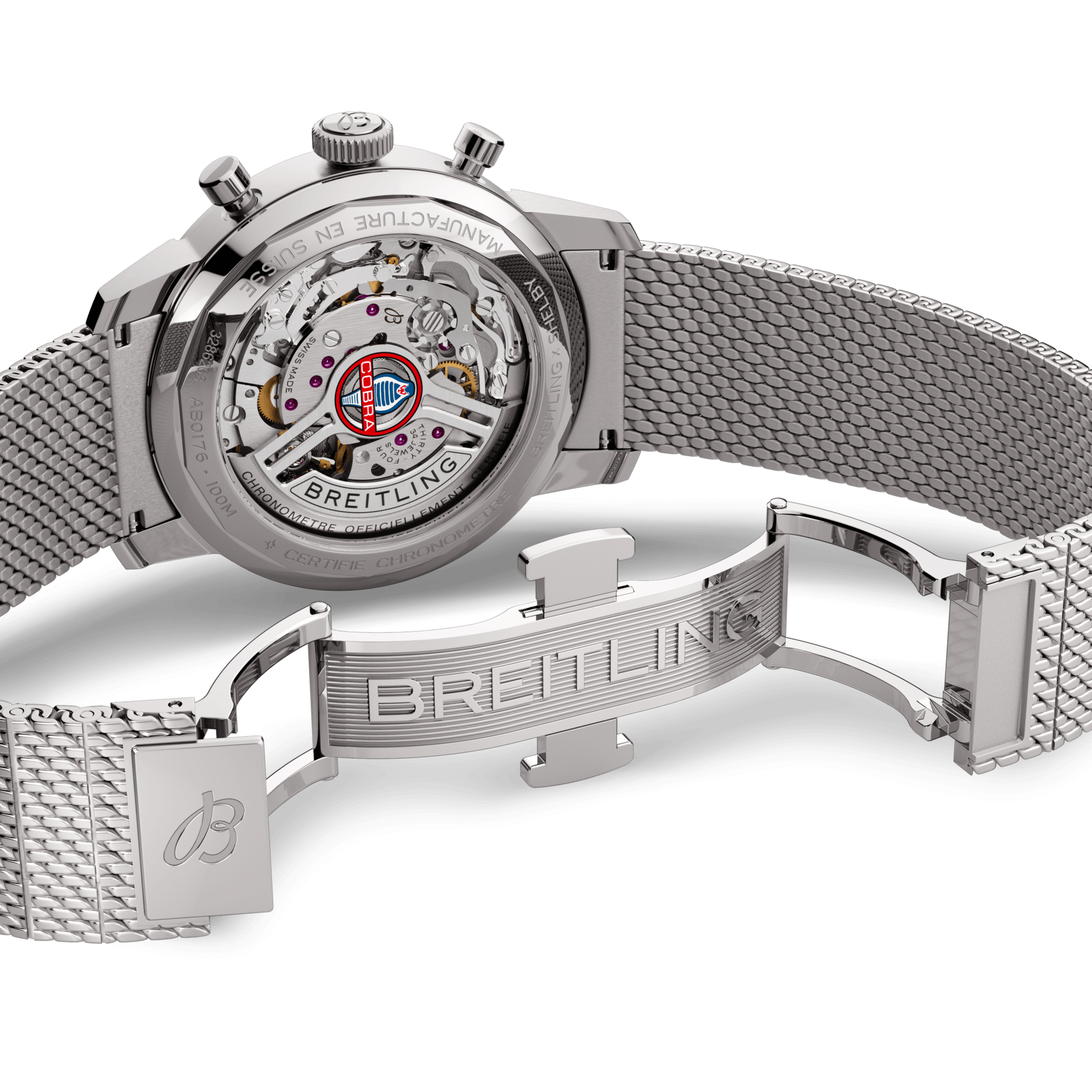 Men's watch / unisex BREITLING, Top Time B01 Shelby Cobra / 41mm, SKU: AB01763A1C1A1 | watchphilosophy.co.uk