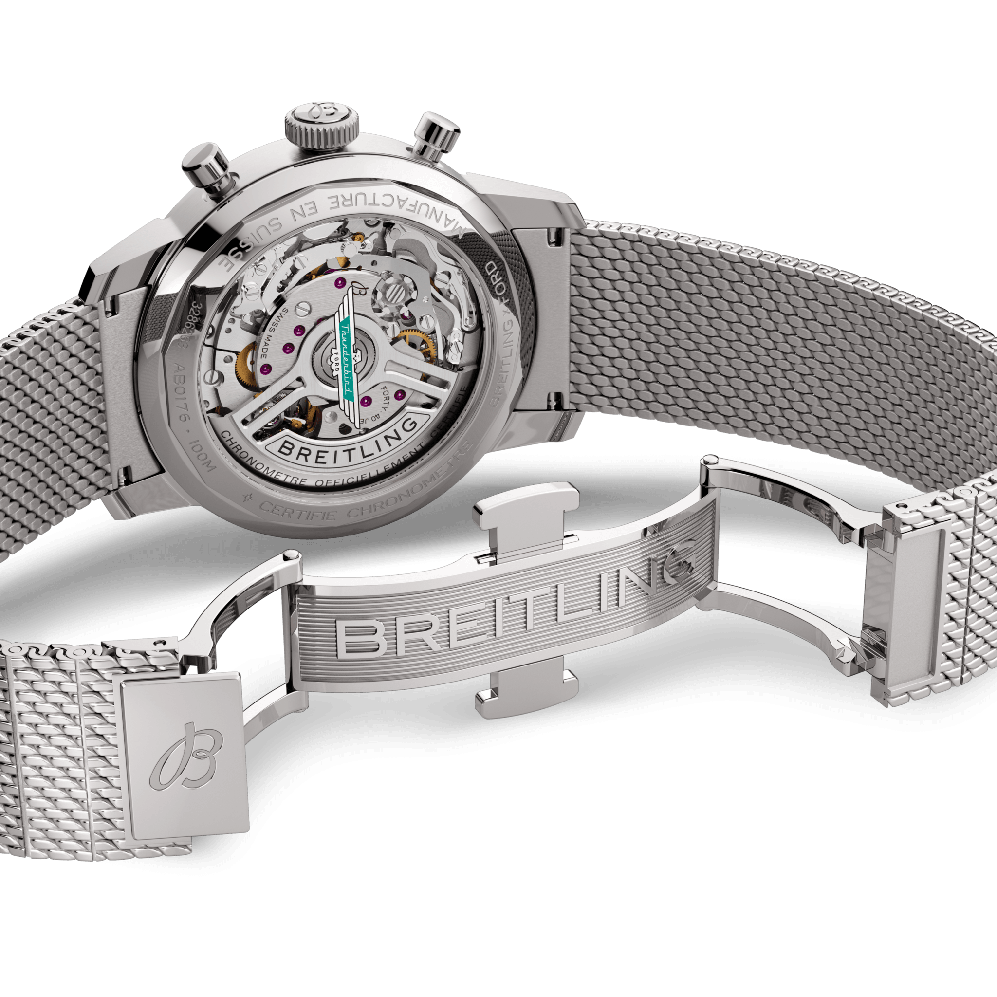 Men's watch / unisex BREITLING, Top Time B01 Ford Thunderbird / 41mm, SKU: AB01766A1A1A1 | watchphilosophy.co.uk