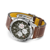 Men's watch / unisex  BREITLING, Super AVI B04 Chronograph GMT Curtiss Warhawk / 46mm, SKU: AB04452A1L1X1 | watchphilosophy.co.uk