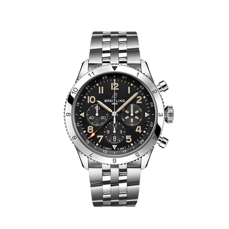 Men's watch / unisex BREITLING, Super AVI B04 Chronograph GMT P-51 Mustang / 46mm, SKU: AB04453A1B1A1 | watchphilosophy.co.uk