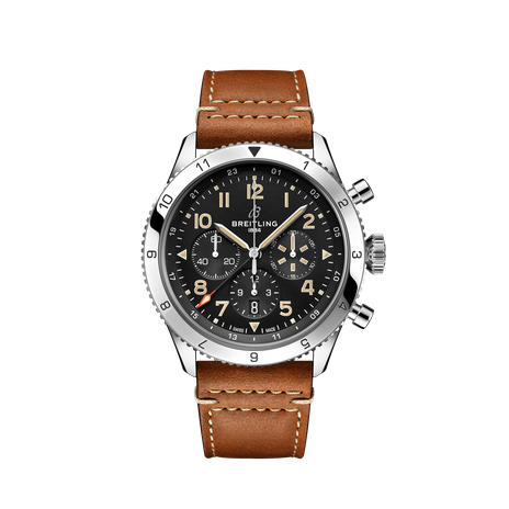Men's watch / unisex BREITLING, Super AVI B04 Chronograph GMT P-51 Mustang / 46mm, SKU: AB04453A1B1X1 | watchphilosophy.co.uk