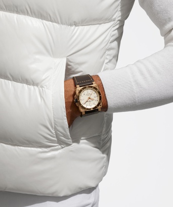 Men's watch / unisex BELL & ROSS, BR 03-92 Diver White Bronze / 42mm, SKU: BR0392-D-WH-BR/SCA | watchphilosophy.co.uk