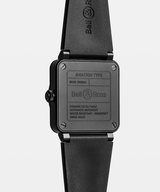 Men's watch / unisex BELL & ROSS, BR 03 Black Matte / 41mm, SKU: BR03A-BL-CE/SRB | watchphilosophy.co.uk